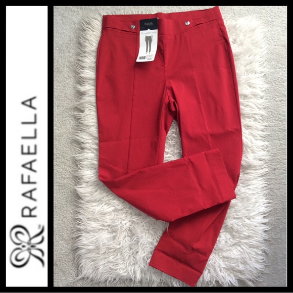 NWT Rafaella Pull-On Stretch Comfort Pants - Picture 2 of 6